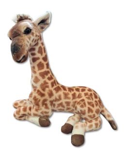 Obrázek z Žirafa světlá plyš 30cm (48) 